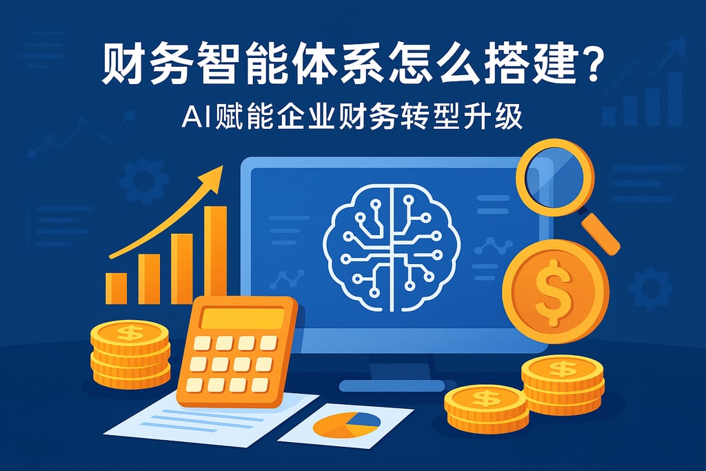 财务智能体系怎么搭建？AI赋能企业财务转型升级