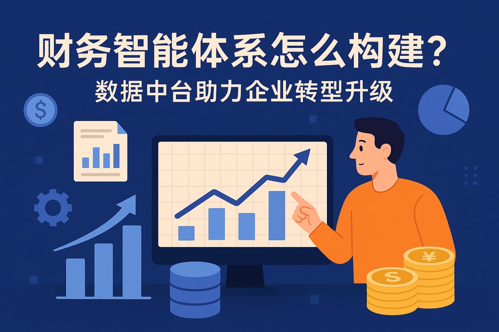 财务智能体系怎么构建？数据中台助力企业转型升级