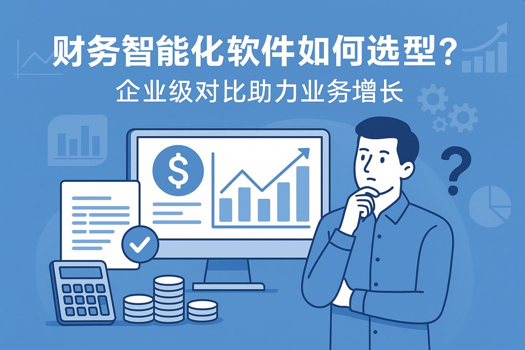 财务智能化软件如何选型？企业级对比助力业务增长