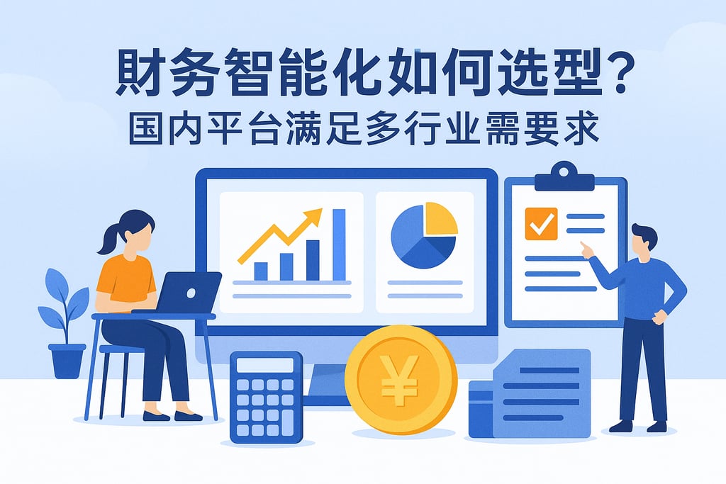财务智能化软件如何选型？国产平台满足多行业需求
