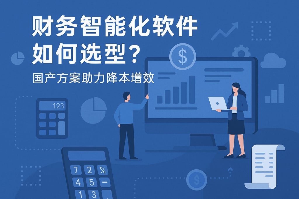 财务智能化软件如何选型？国产方案助力降本增效