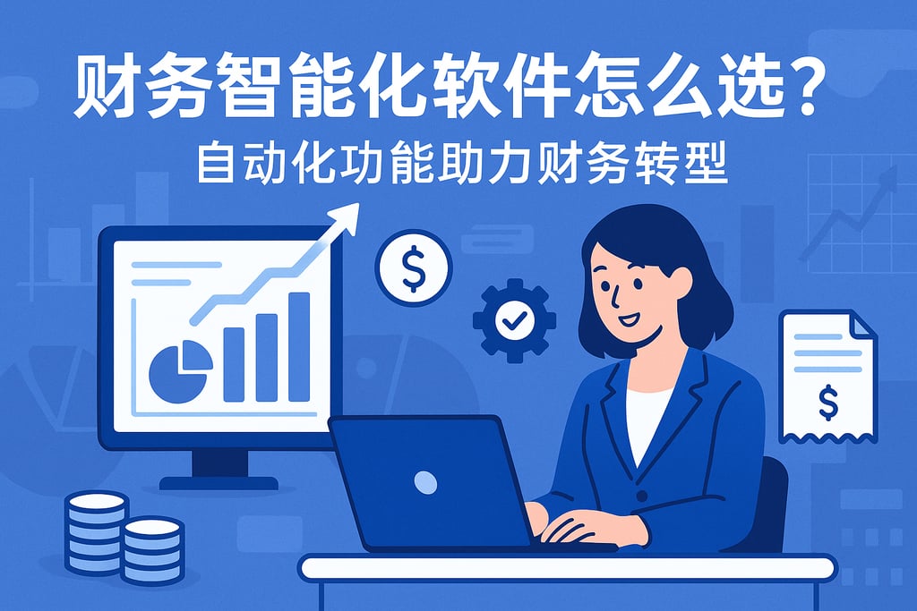 财务智能化软件怎么选？自动化功能助力财务转型