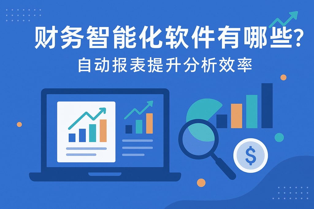 财务智能化软件有哪些？自动报表提升分析效率