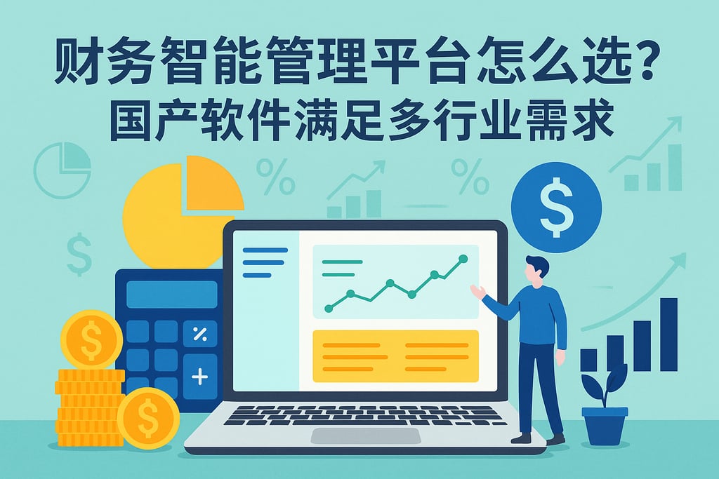 财务智能管理平台怎么选？国产软件满足多行业需求