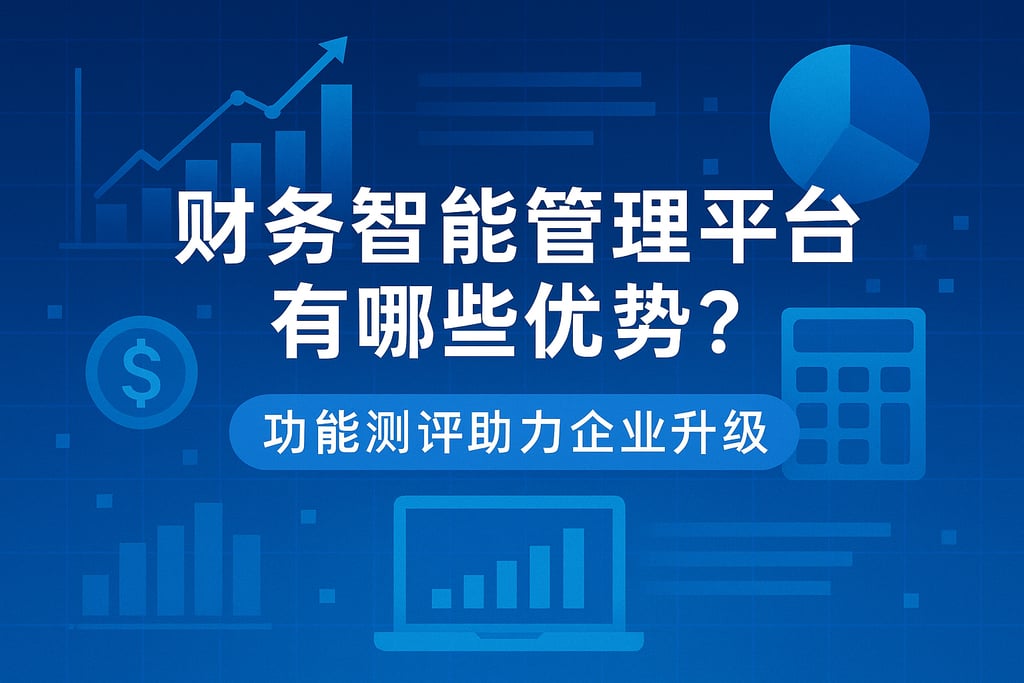 财务智能管理平台有哪些优势？功能测评助力企业升级
