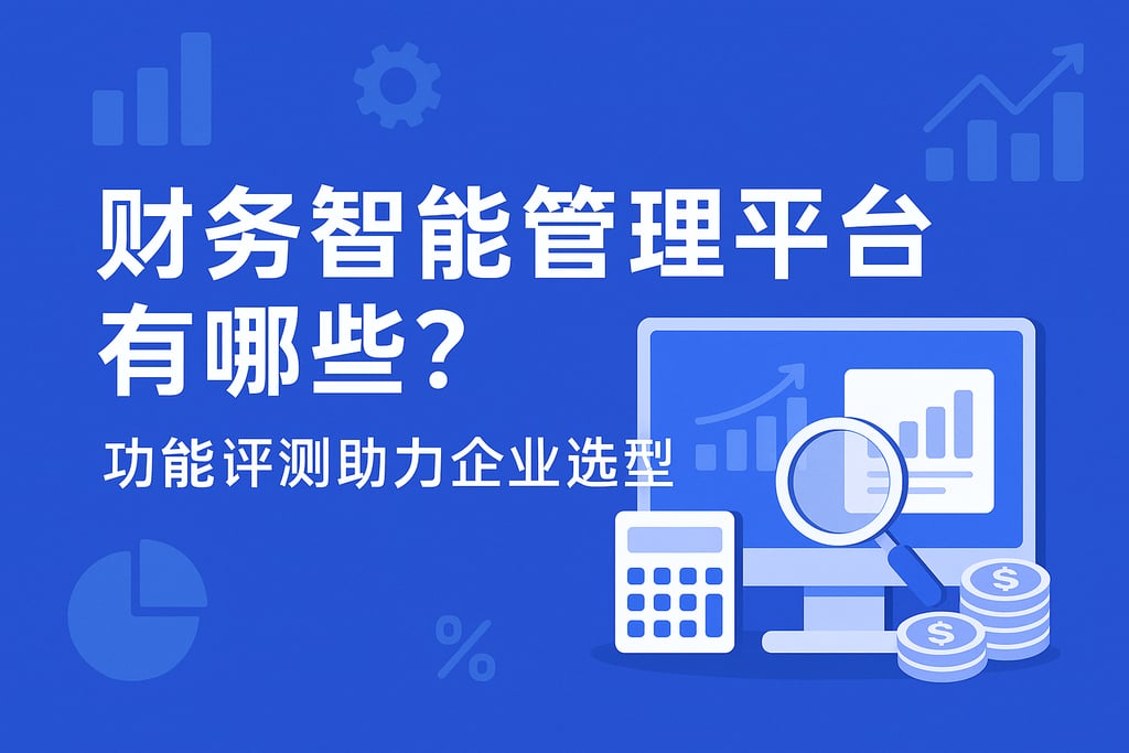 财务智能管理平台有哪些？功能测评助力企业选型