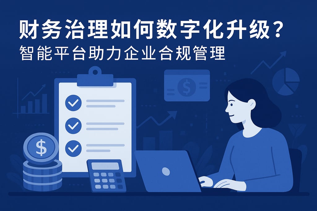 财务治理如何数字化升级？智能平台助力企业合规管理