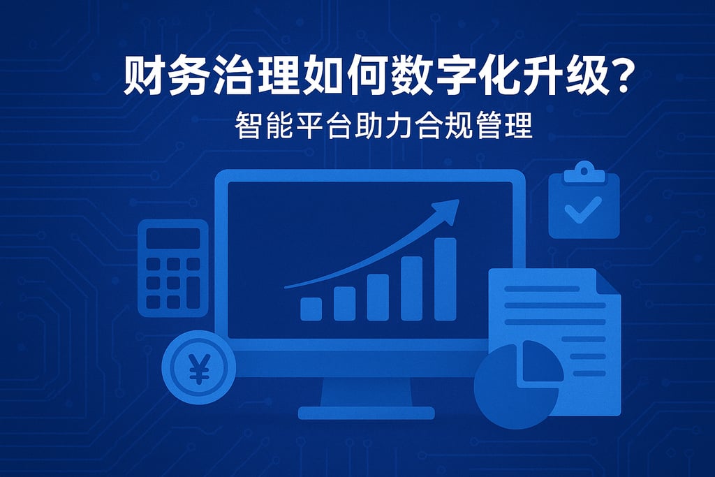 财务治理如何数字化升级？智能平台助力合规管理