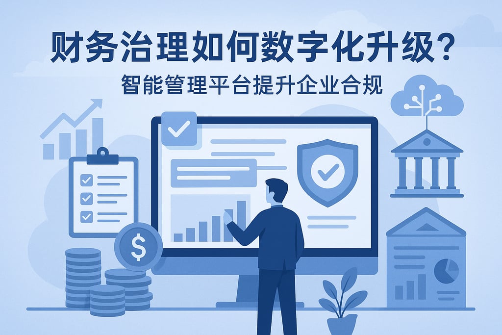 财务治理如何数字化升级？智能管理平台提升企业合规