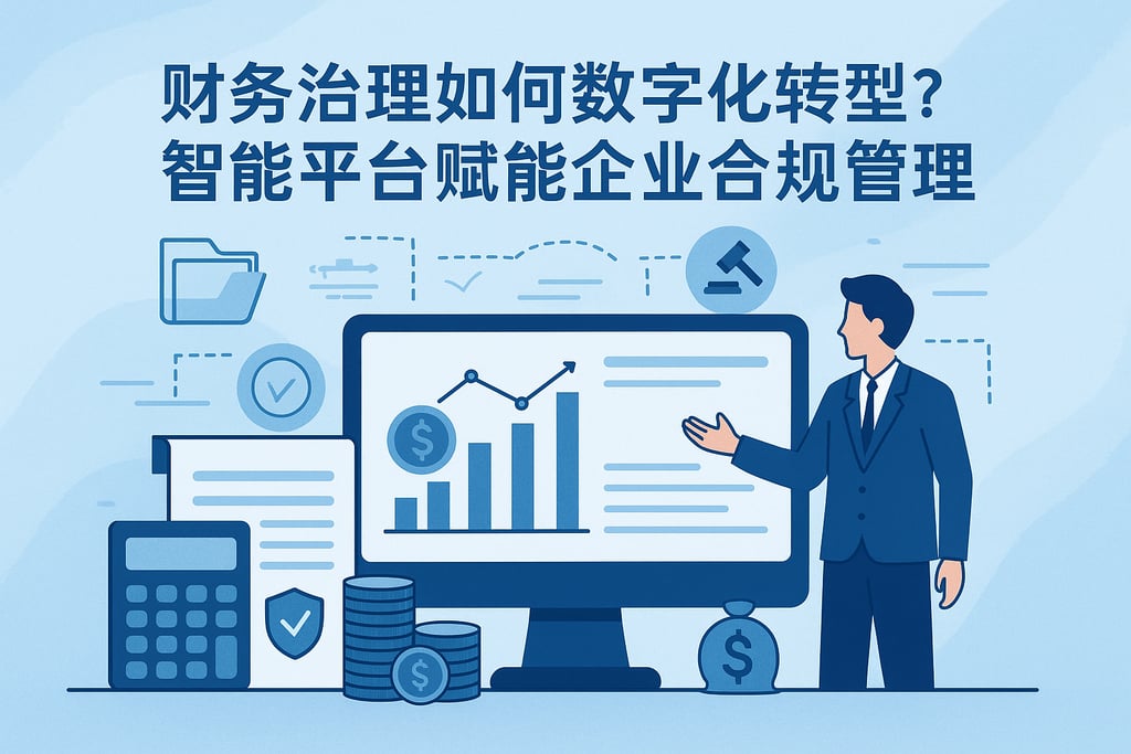 财务治理如何数字化转型？智能平台赋能企业合规管理