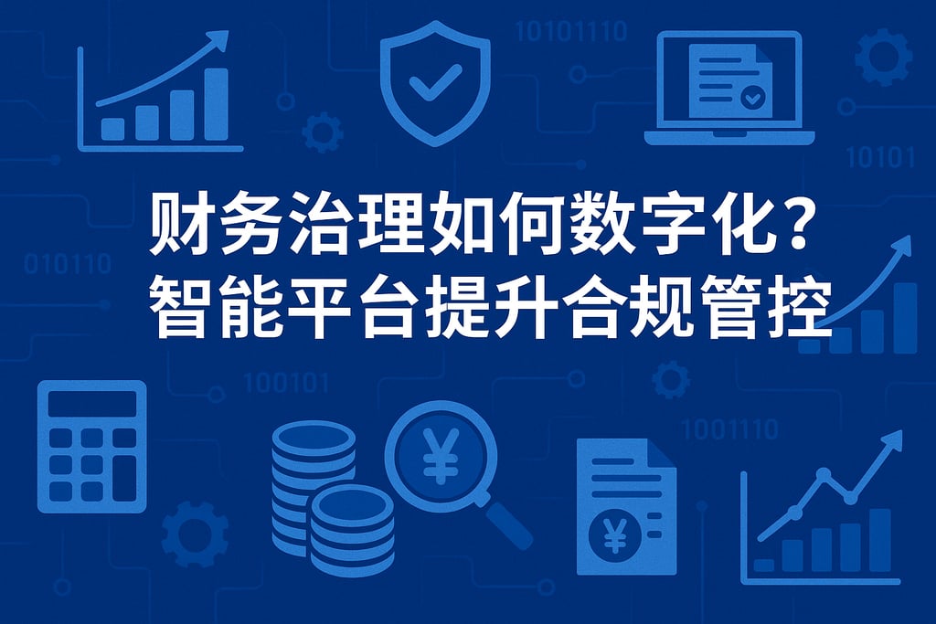 财务治理如何数字化？智能平台提升合规管控