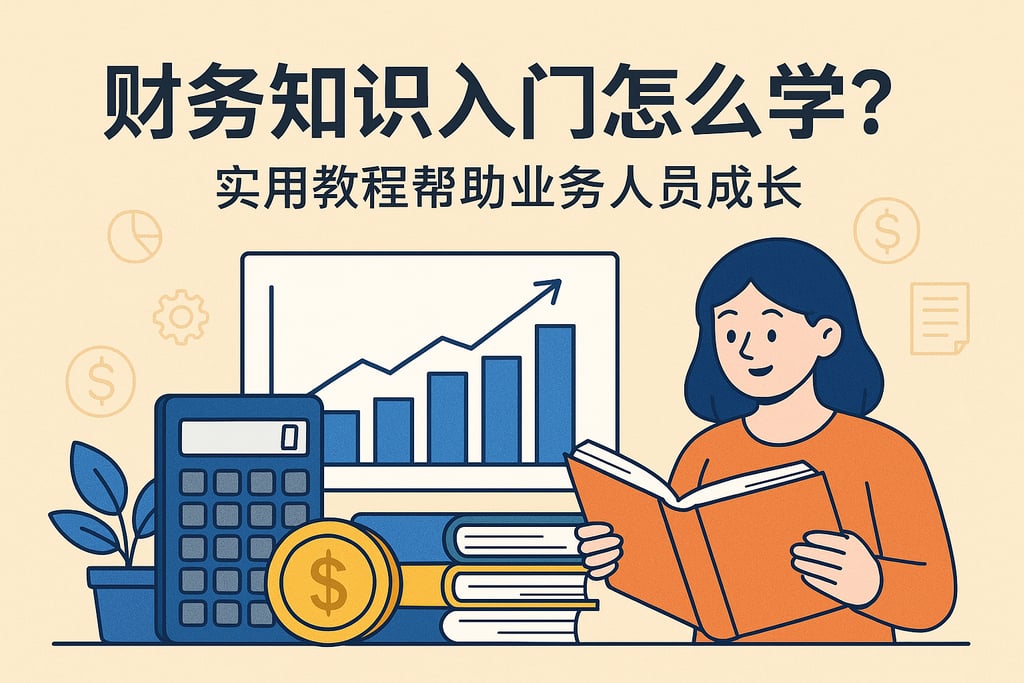 财务知识入门怎么学？实用教程帮助业务人员成长