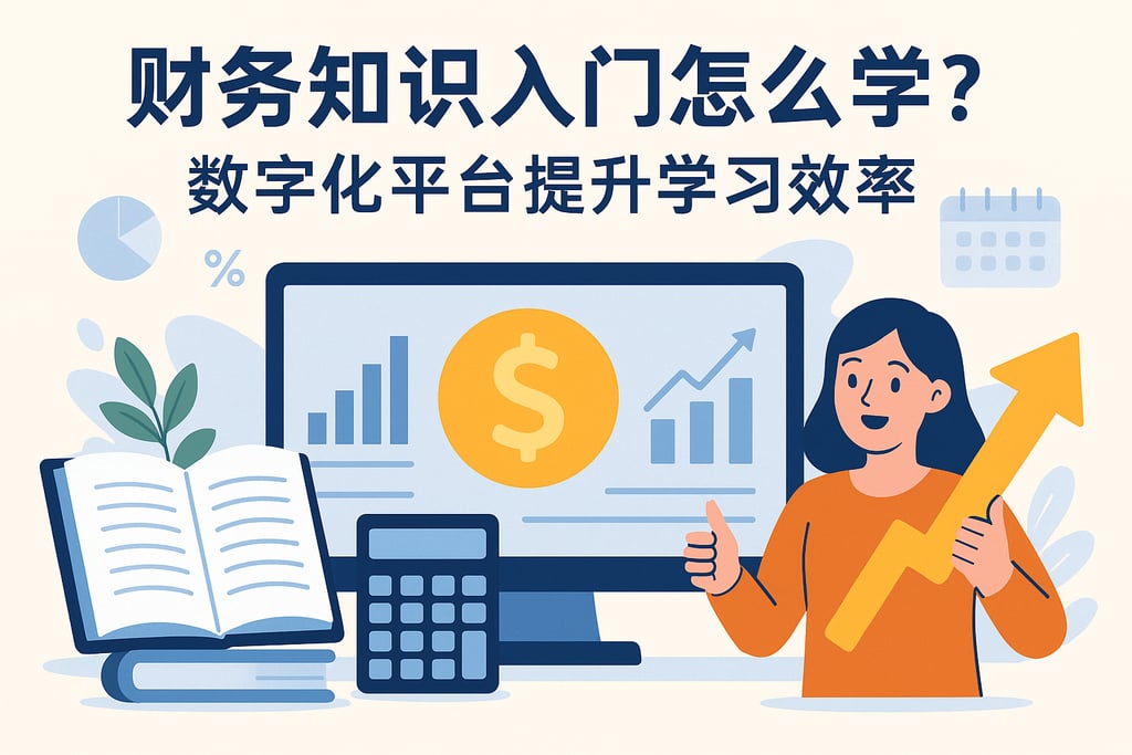 财务知识入门怎么学？数字化平台提升学习效率