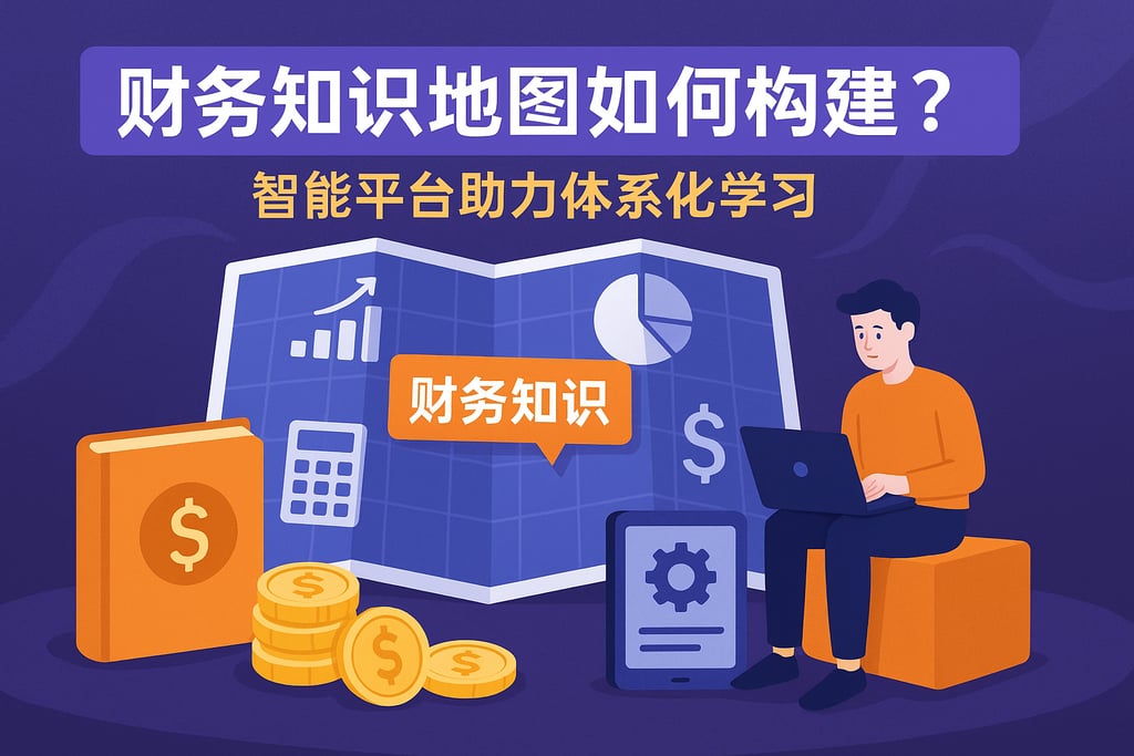 财务知识地图如何构建？智能平台助力体系化学习