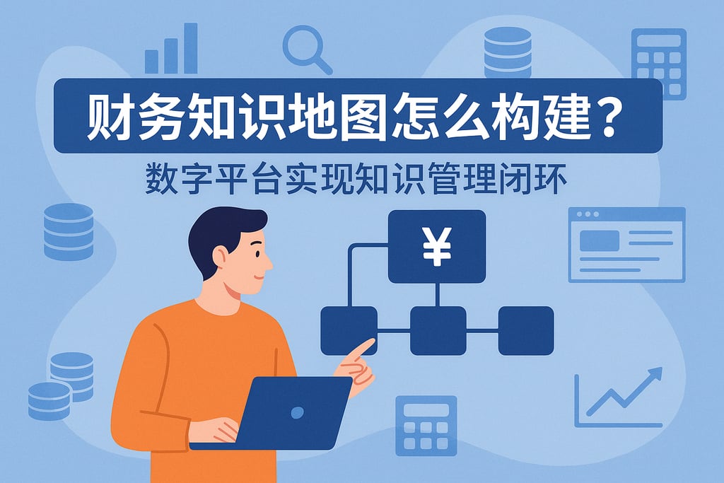 财务知识地图怎么构建？数字平台实现知识管理闭环