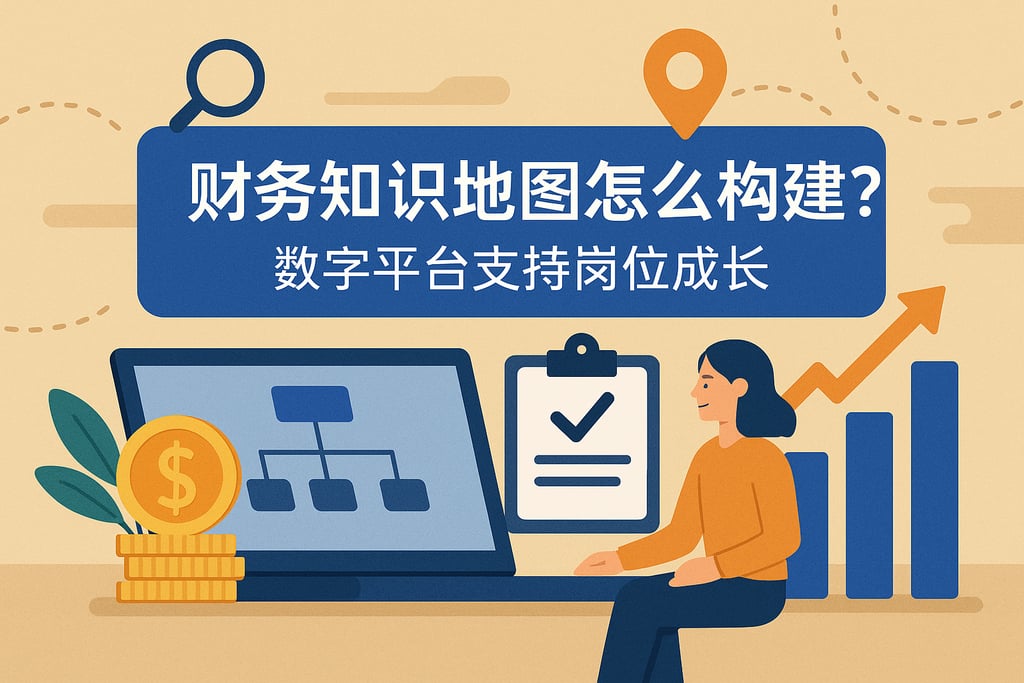 财务知识地图怎么构建？数字平台支持岗位成长