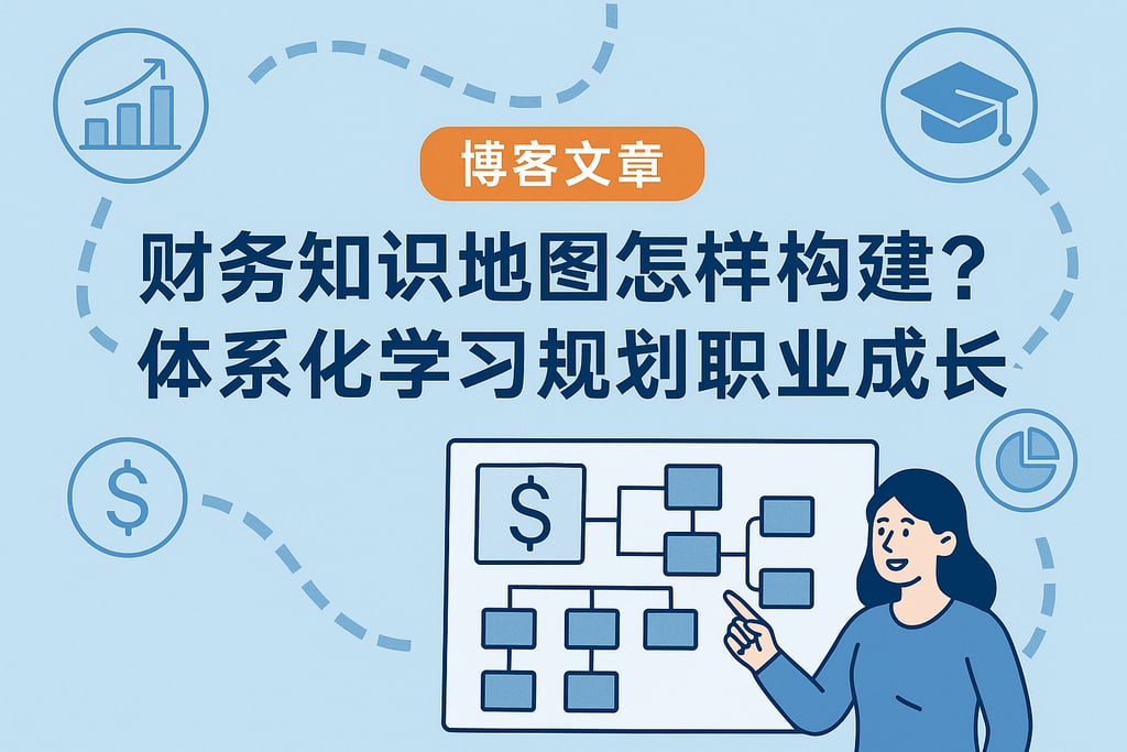 财务知识地图怎样构建？体系化学习规划职业成长