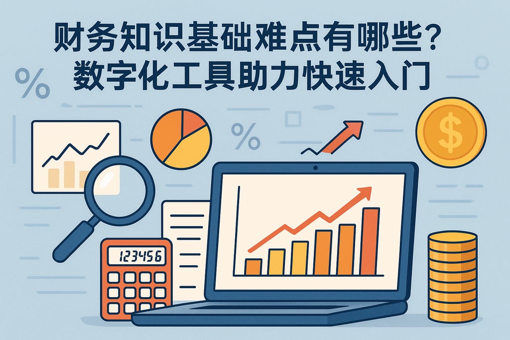 财务知识基础难点有哪些？数字化工具助力快速入门