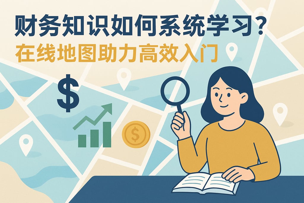 财务知识如何系统学习？在线地图助力高效入门