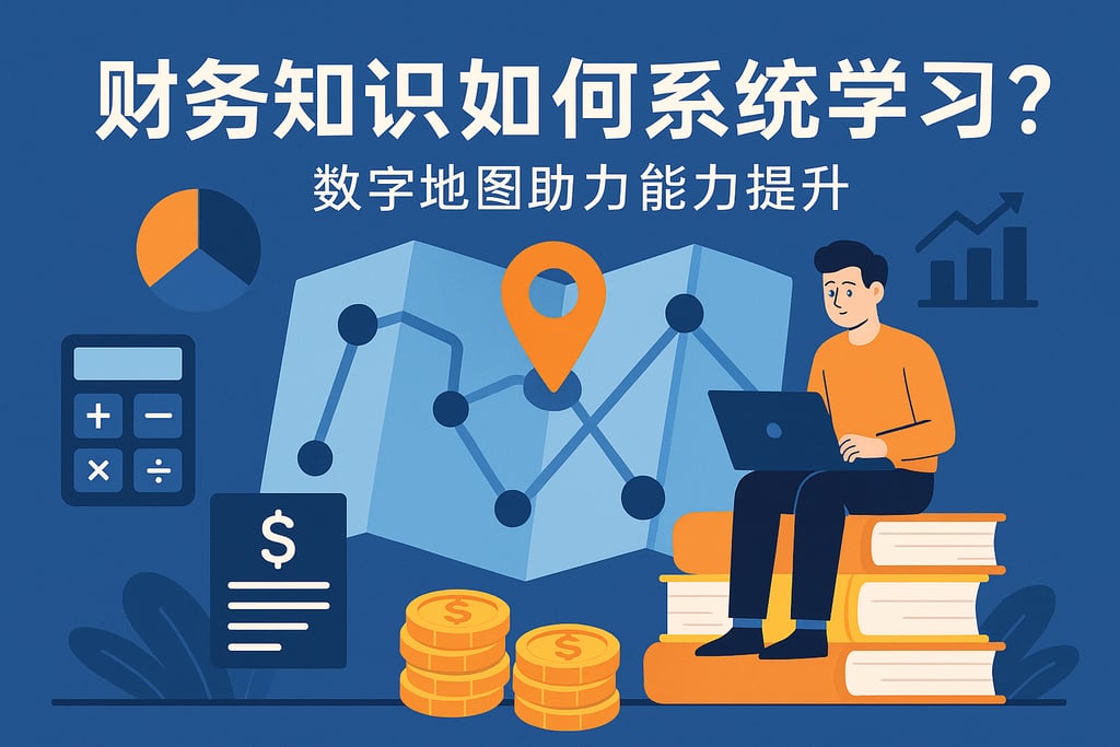 财务知识如何系统学习？数字地图助力能力提升