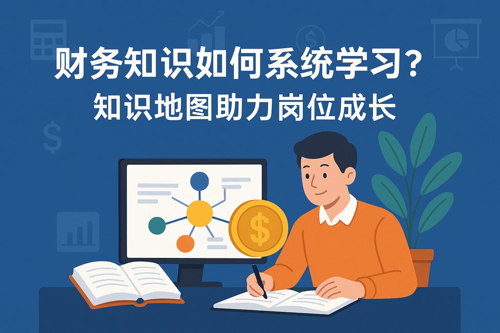财务知识如何系统学习？知识地图助力岗位成长