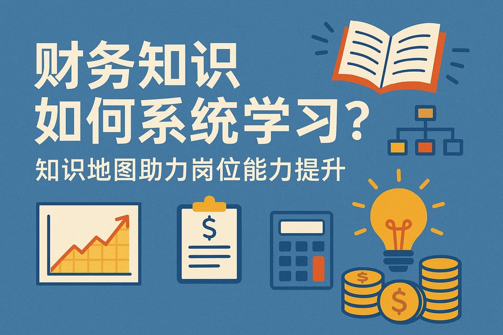财务知识如何系统学习？知识地图助力岗位能力提升