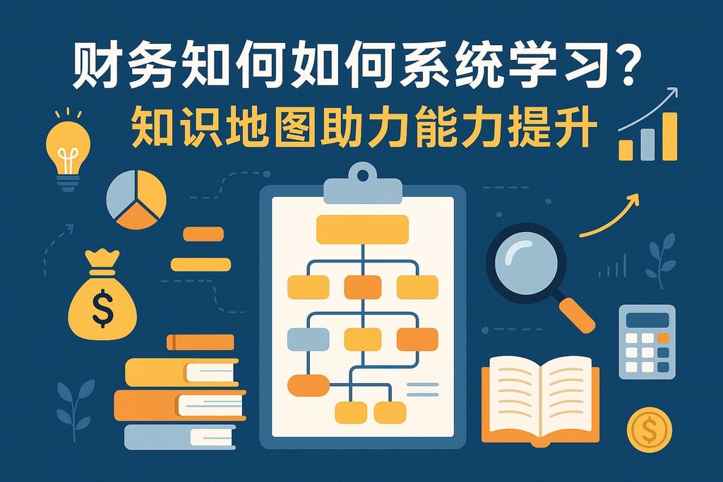 财务知识如何系统学习？知识地图助力能力提升