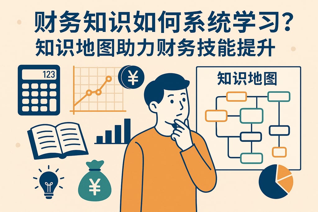 财务知识如何系统学习？知识地图助力财务技能提升