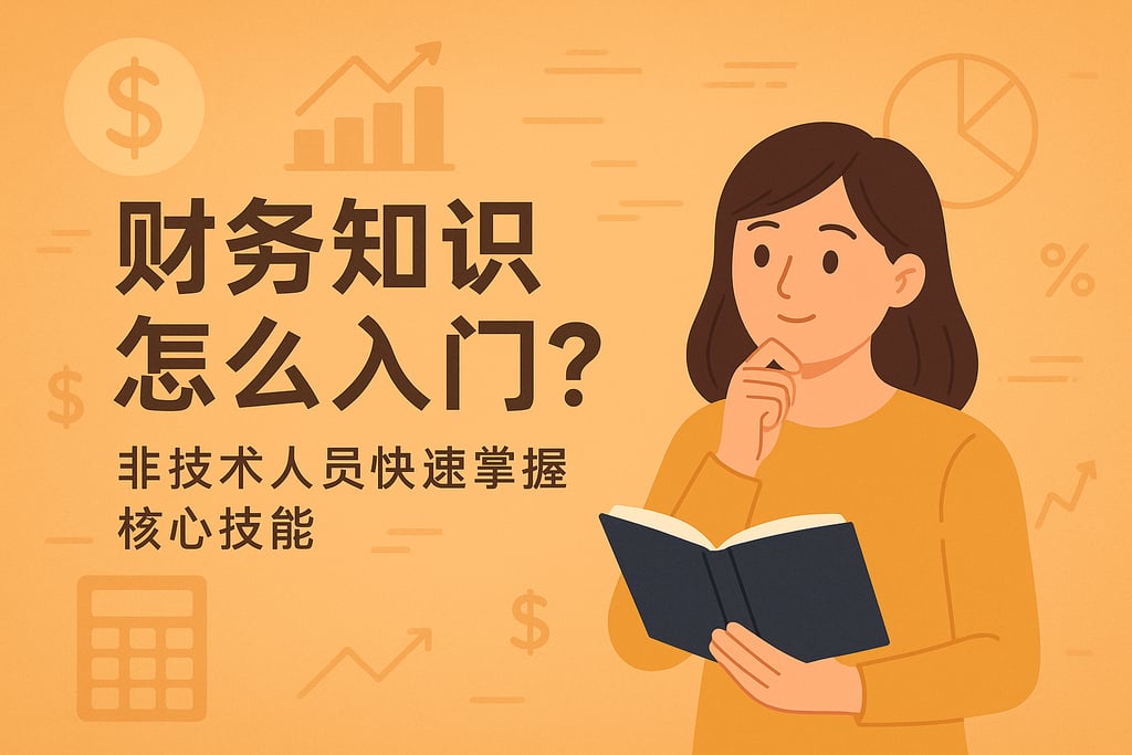 财务知识怎么入门？非技术人员快速掌握核心技能