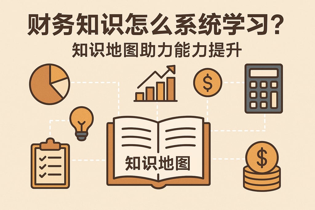 财务知识怎么系统学习？知识地图助力能力提升