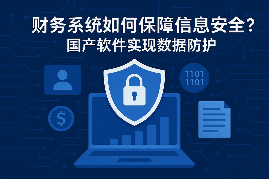 财务系统如何保障信息安全？国产软件实现数据防护
