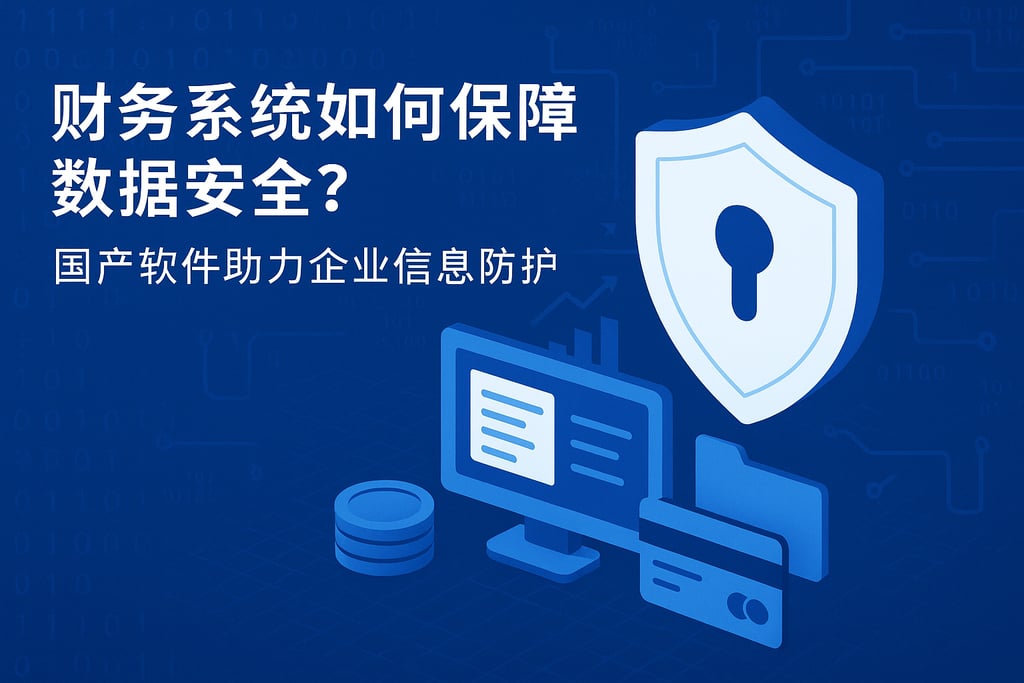 财务系统如何保障数据安全？国产软件助力企业信息防护
