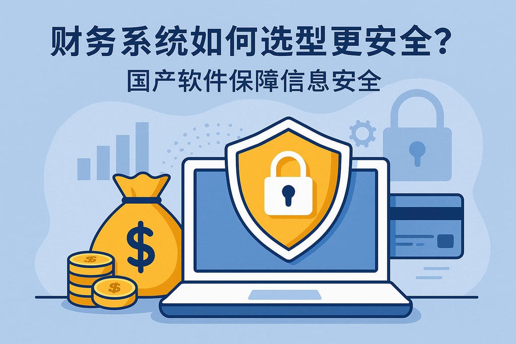 财务系统如何选型更安全？国产软件保障信息安全