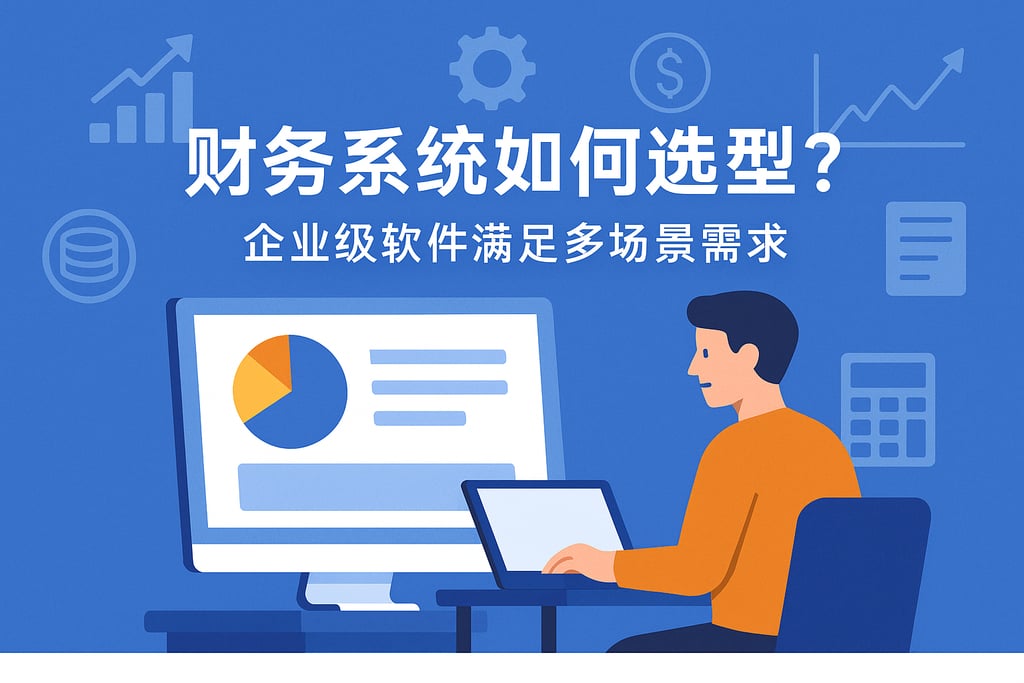 财务系统如何选型？企业级软件满足多场景需求