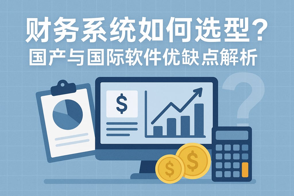 财务系统如何选型？国产与国际软件优缺点解析