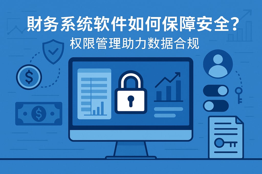 财务系统软件如何保障安全？权限管理助力数据合规
