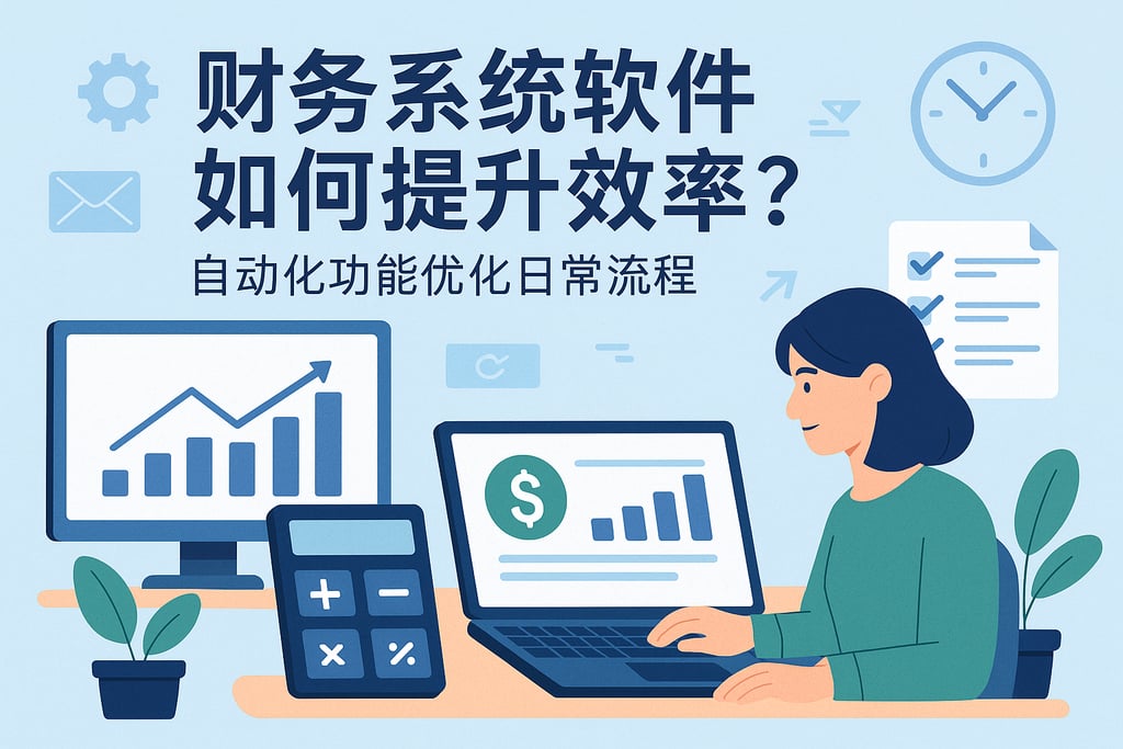 财务系统软件如何提升效率？自动化功能优化日常流程