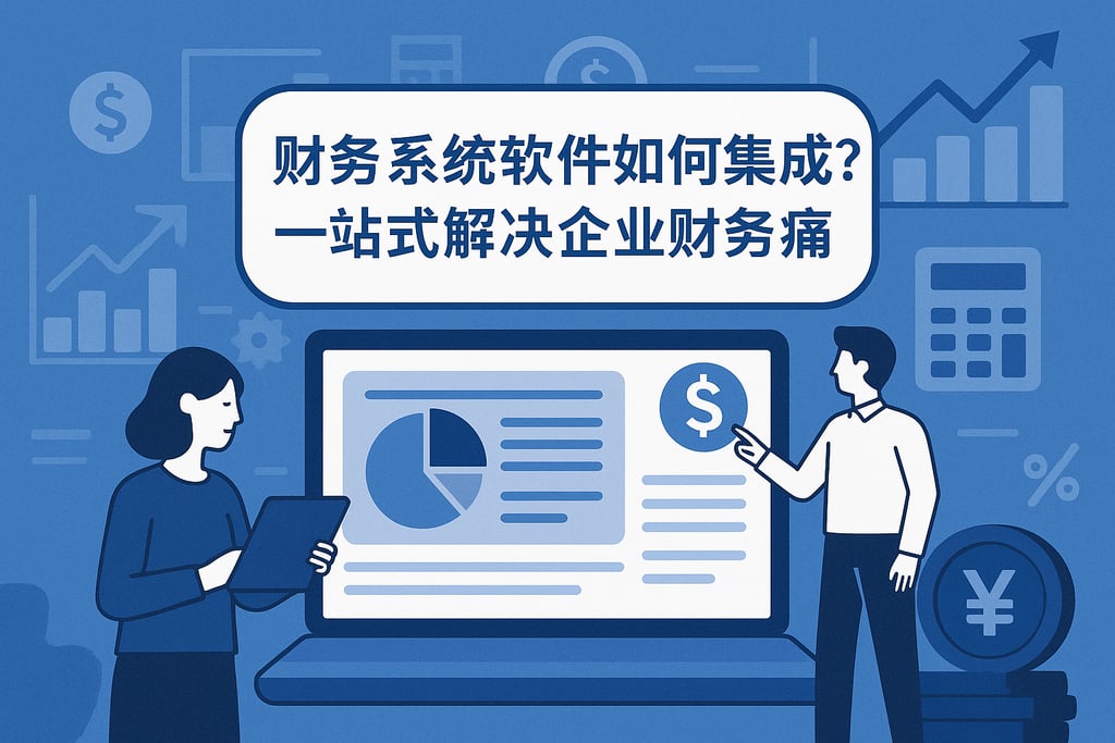 财务系统软件如何集成？一站式解决企业财务痛点