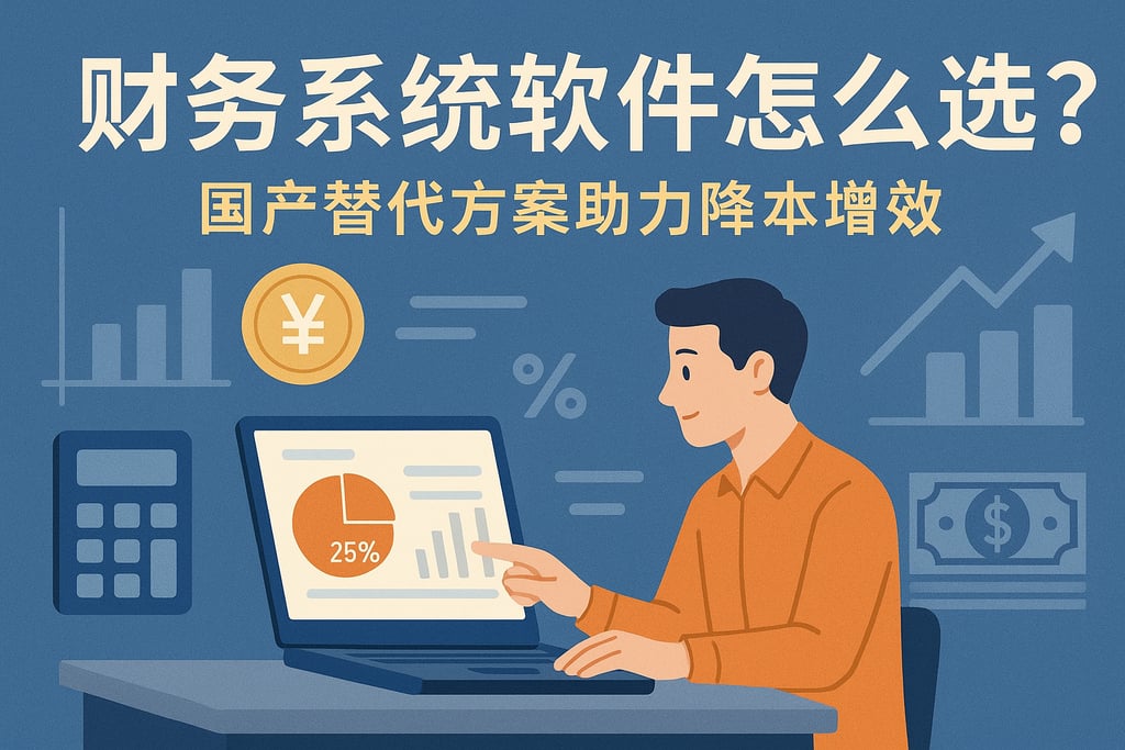 财务系统软件怎么选？国产替代方案助力降本增效
