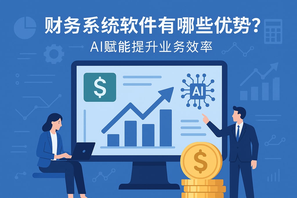财务系统软件有哪些优势？AI赋能提升业务效率