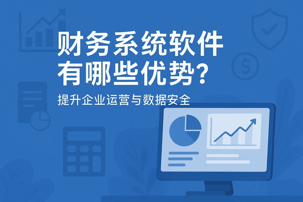 财务系统软件有哪些优势？提升企业运营与数据安全