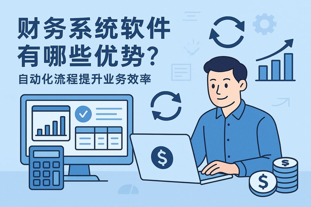 财务系统软件有哪些优势？自动化流程提升业务效率