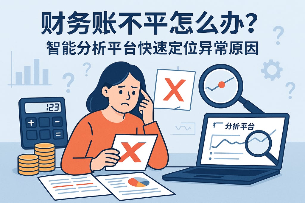 财务账不平怎么办？智能分析平台快速定位异常原因
