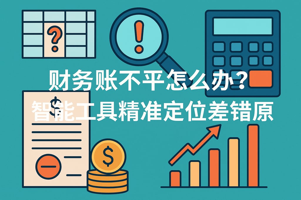 财务账不平怎么办？智能工具精准定位差错原因