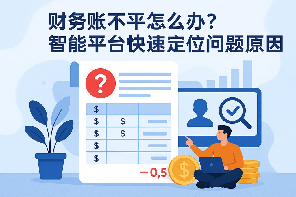 财务账不平怎么办？智能平台快速定位问题原因
