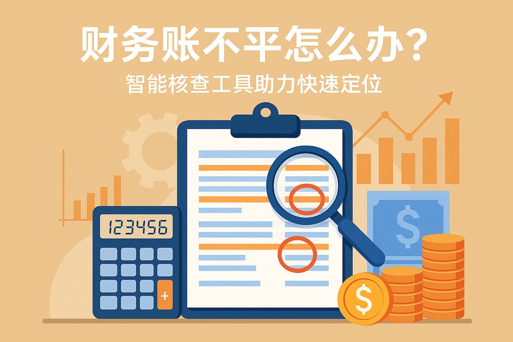 财务账不平怎么办？智能核查工具助力快速定位
