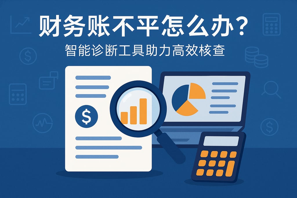 财务账不平怎么办？智能诊断工具助力高效核查