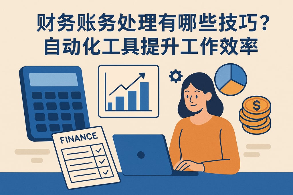 财务账务处理有哪些技巧？自动化工具提升工作效率