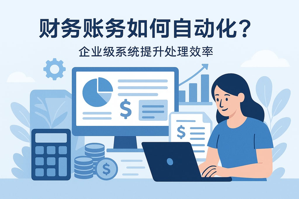 财务账务如何自动化？企业级系统提升处理效率