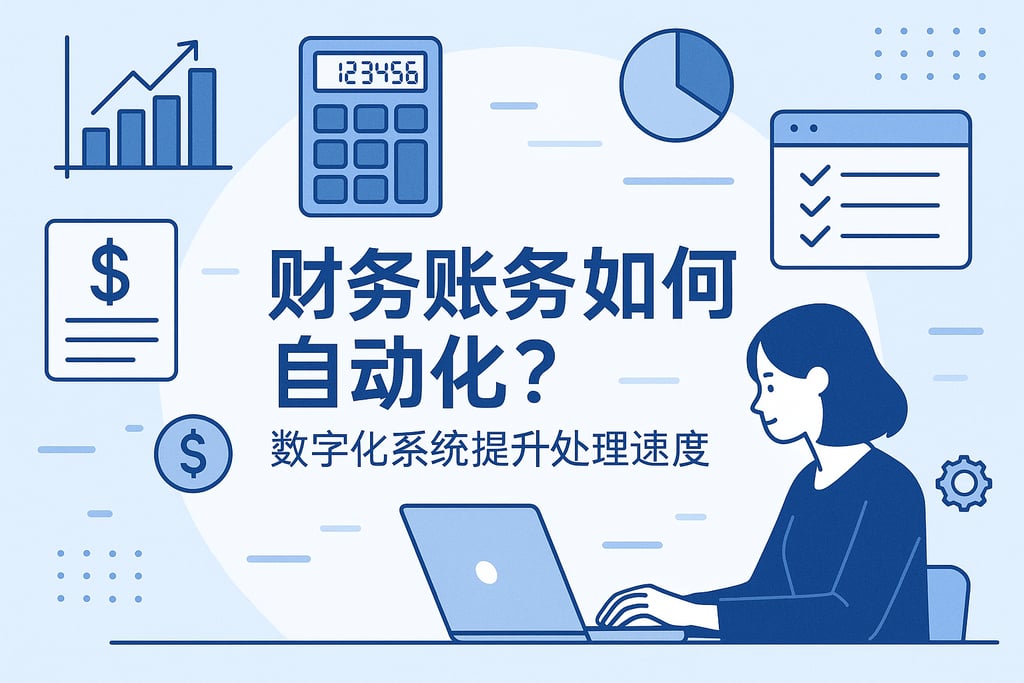 财务账务如何自动化？数字化系统提升处理速度